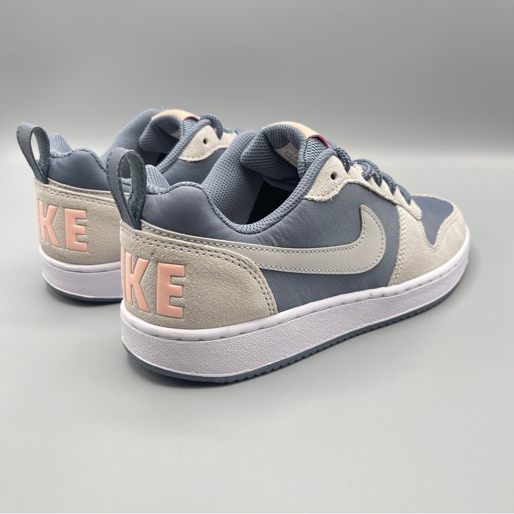 Women’s Shoes Nike Court Borough Low Prem Armory Blue/Pure Platinum Size 7.5 - Picture 4 of 15